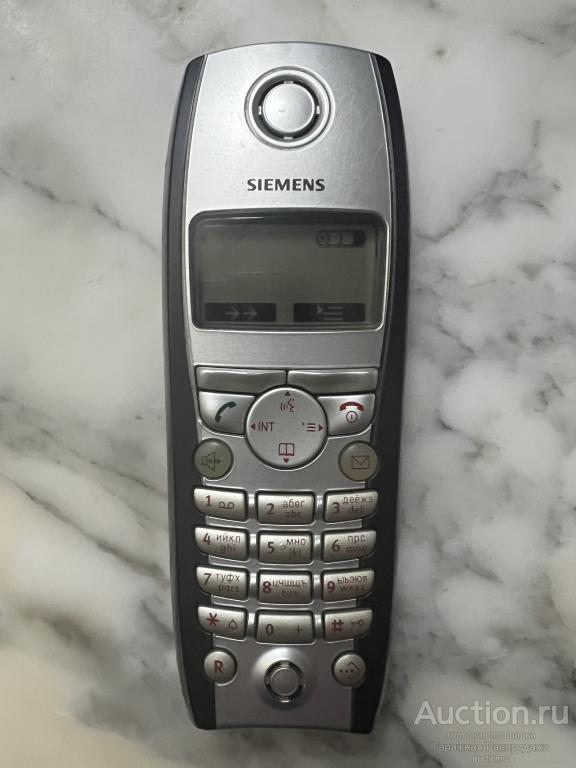 Радио телефон Siemens оригинал Рабочая трубка в отличном рабочем состоянии .