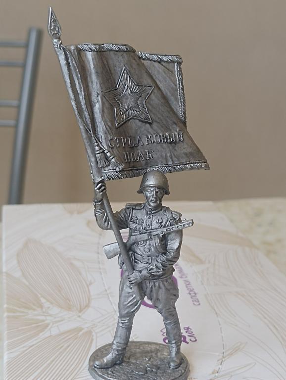 Оловянный солдатик 54мм. Высокая степень детализации. СССР. РККА. ВМВ.