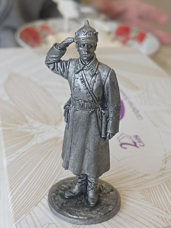 Оловянный солдатик 54мм. Высокая степень детализации. СССР. РККА. ВМВ.
