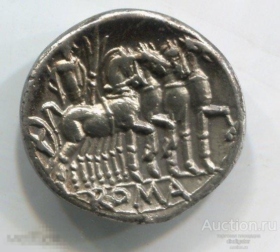 Денарий Римская республика образцы Британского музея Серебро