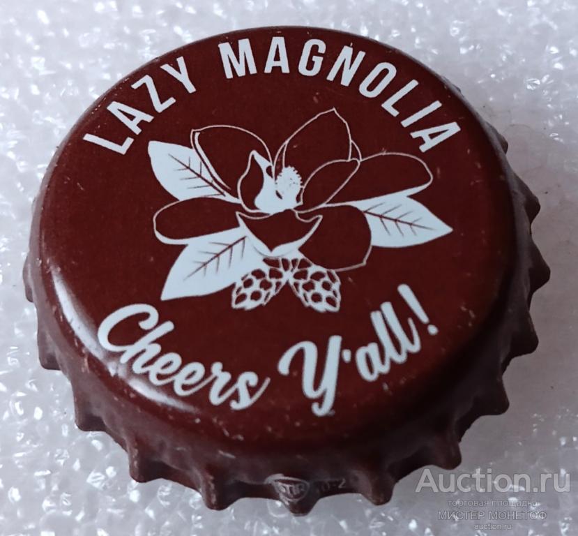 Кронен пробка ( КРЫШКА ) пивная. Lazy Magnolia. Миссисипи. США (п-51)