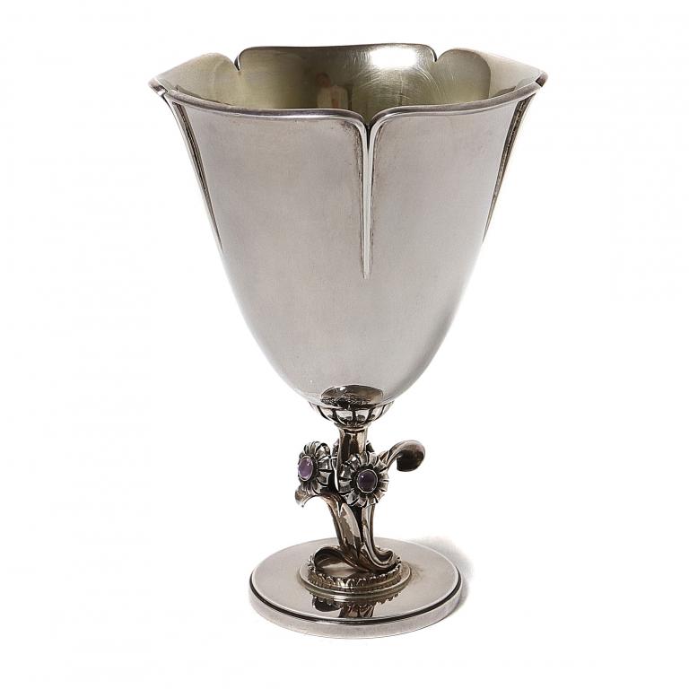 Серебряный фужер.  Швеция,  1944 год