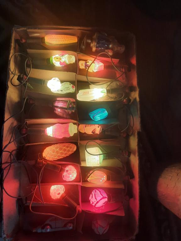 Ёлочная гирлянда СССР 1956г(редкая)