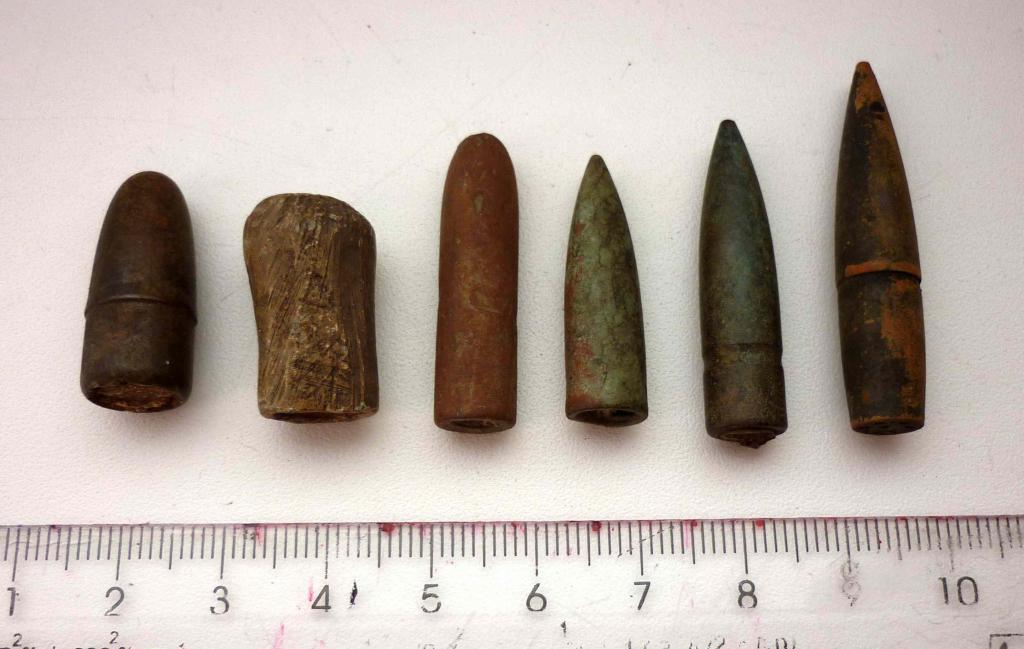 Пули времен гражданской войны (В-1741)