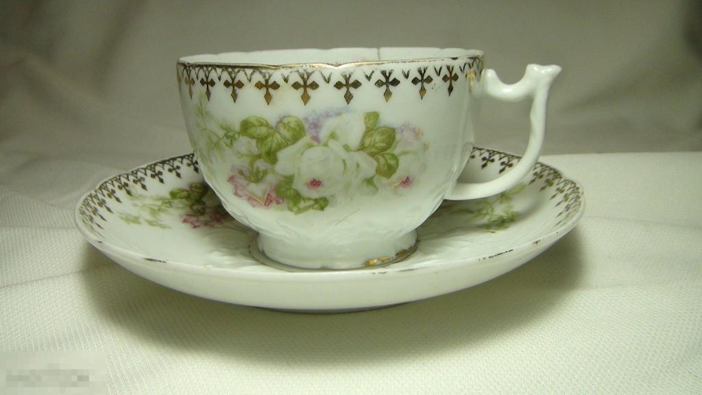 Чайная пара Гарднер ,дефекты №1