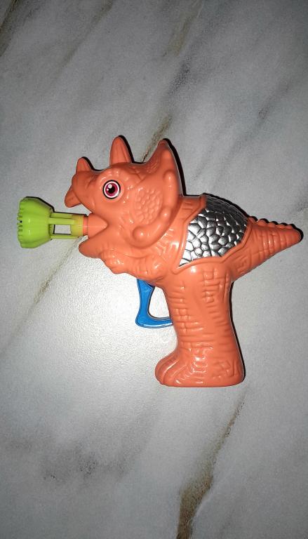 Отдам. Генератор мыльных пузырей Динозавр