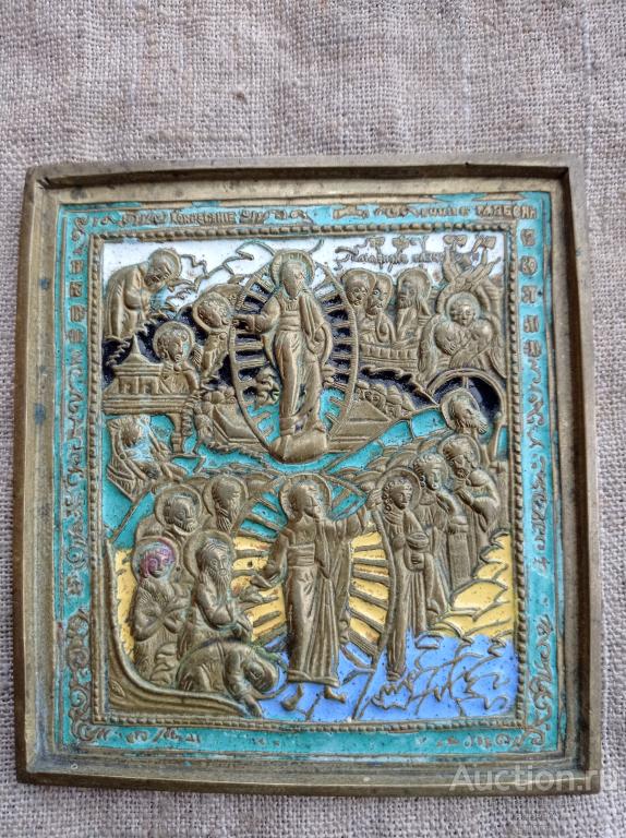 Покров Пр.Богородицы. 5эмалей.