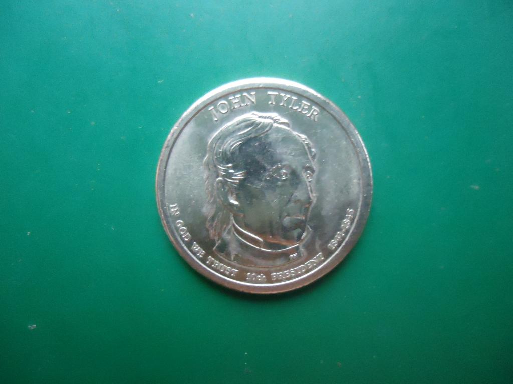 2009 г. 1 - доллар США  10-й президент   Джон Тайлер.