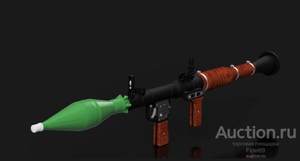 Учебный макет гранатомета РПГ-7