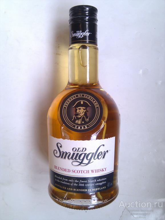 Виски "Олд Смаглер" (Old Smuggler). 0,7 л. 40 %.