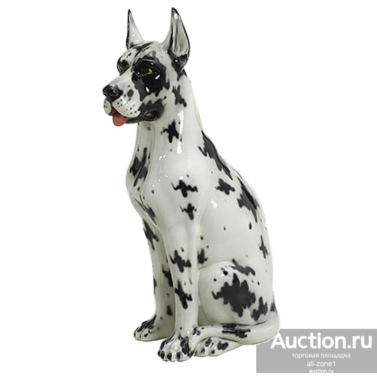 Статуэтка собаки породы НЕМЕЦКИЙ ДОГ CB-350-A