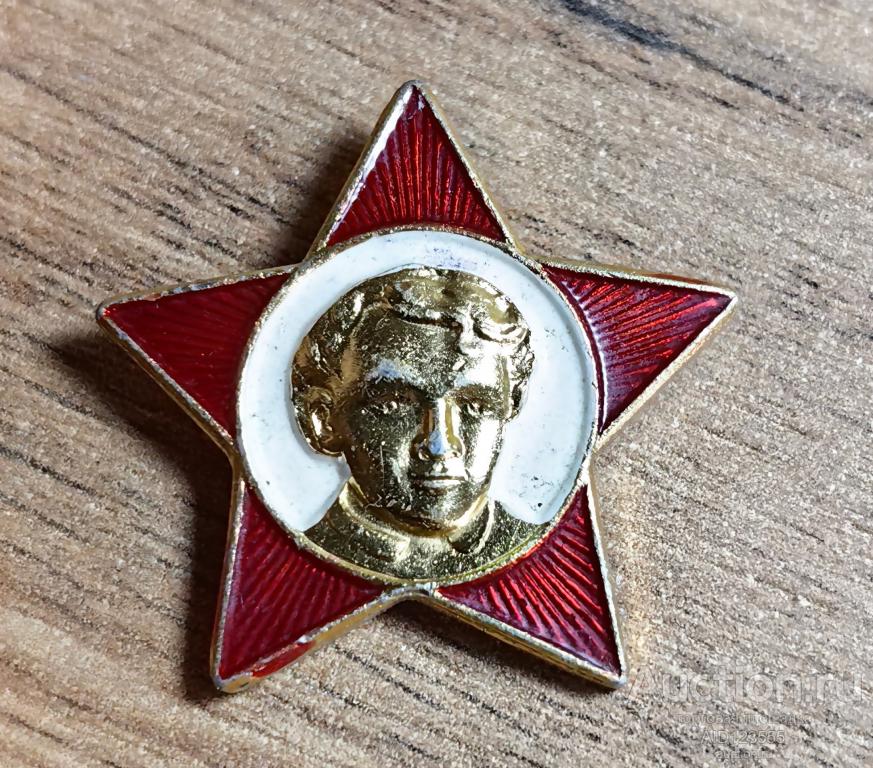 ЗНАК УЛЬЯНОВ В.И. ЛЕНИН ЗВЕЗДА ОКТЯБРЕНОК 29