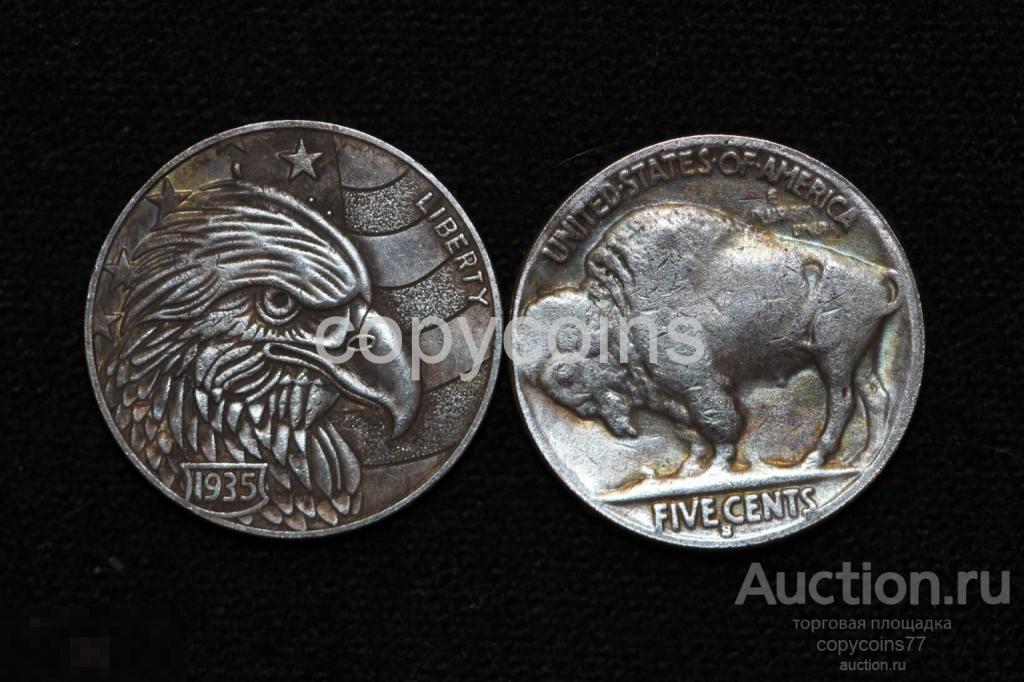 5 центов 1935 года Американский Орел