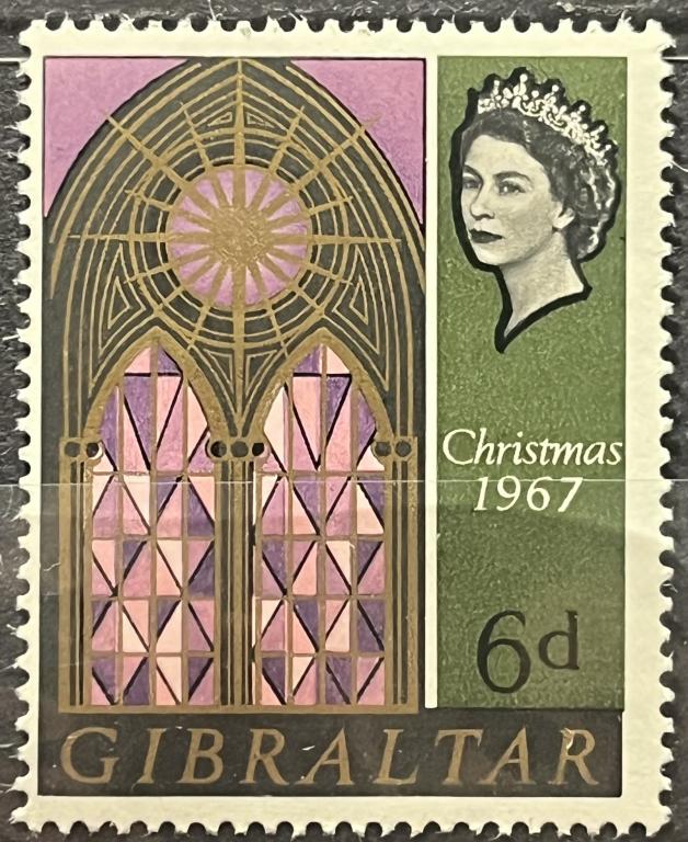 Почтовая марка Гибралтар 🇬🇮