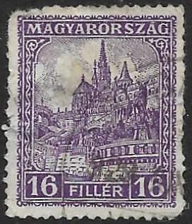 Венгрия. 1926. Бухарест. Used mounted.