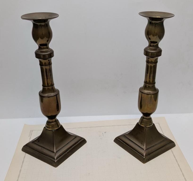 Подсвечники старинные 2 шт. (A869)