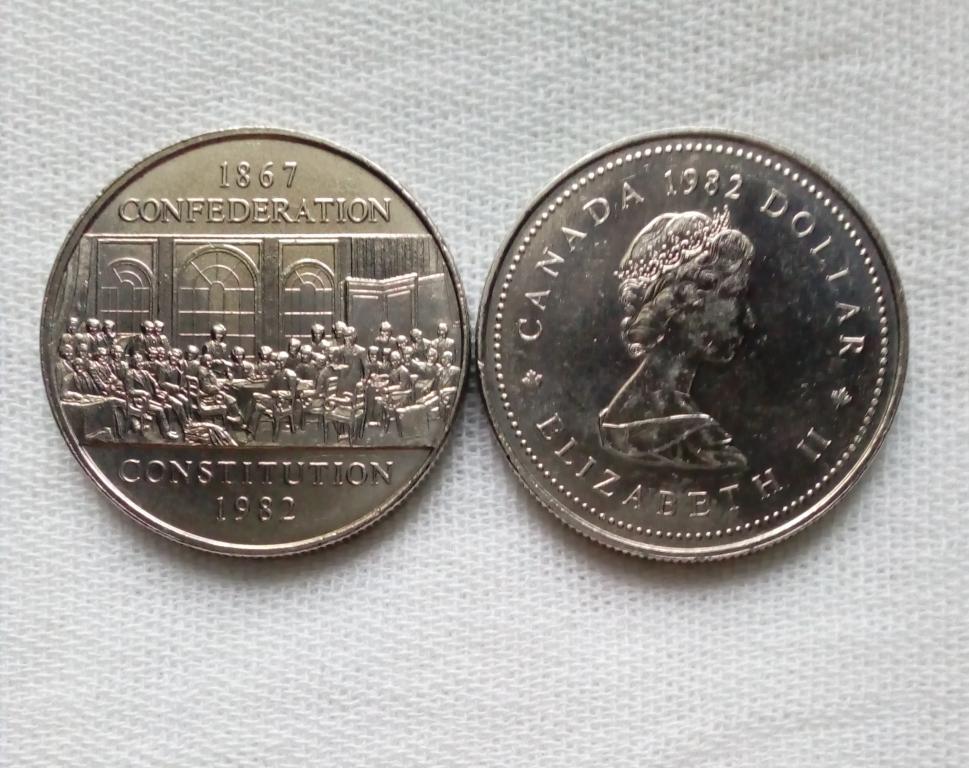 Канада 1 доллар 1982 год
