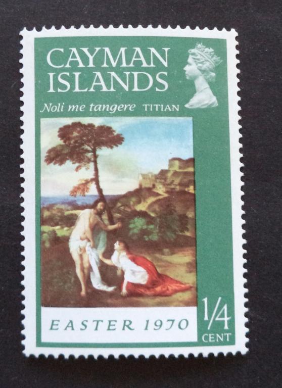 Каймановы о-ва  1970 г.  Живопись . Искусство   **   Би.6