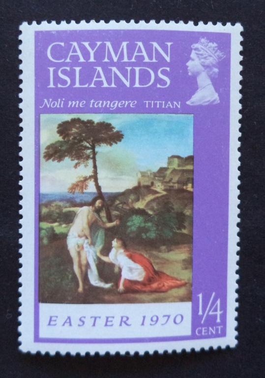 Каймановы о-ва  1970 г.  Живопись . Искусство   **   Би.6