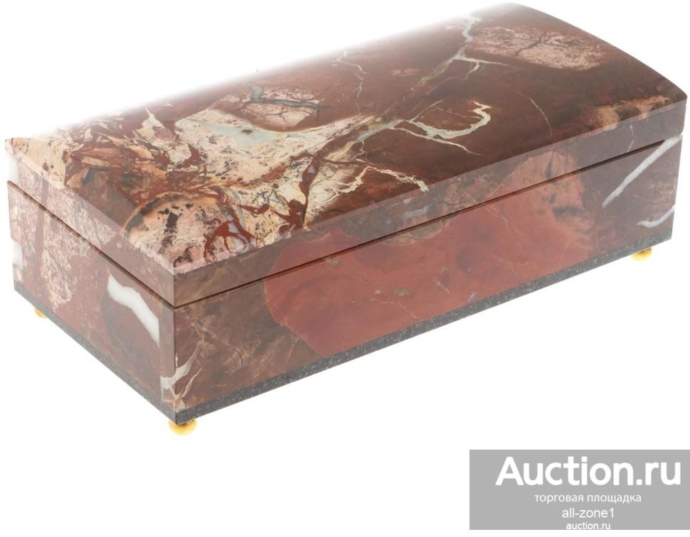 Шкатулка из натуральной яшмы 072130002