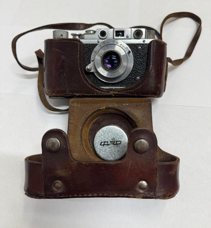 Фотоаппарат ФЭД объектив 1:35 F 50 в чехле