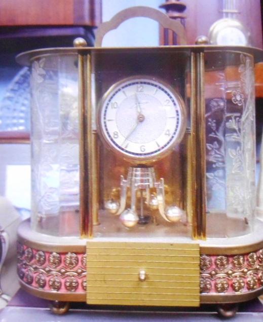 Часы Настольные Каретные Украшенные Азиатский Стиль Германия На Ходу Редкие Люкс