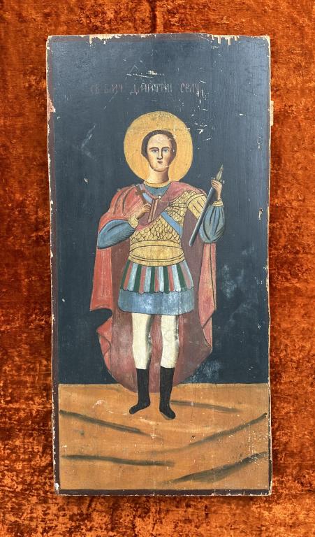 [Русский Север] Икона Святого Великомученника Дмитрия Солунского