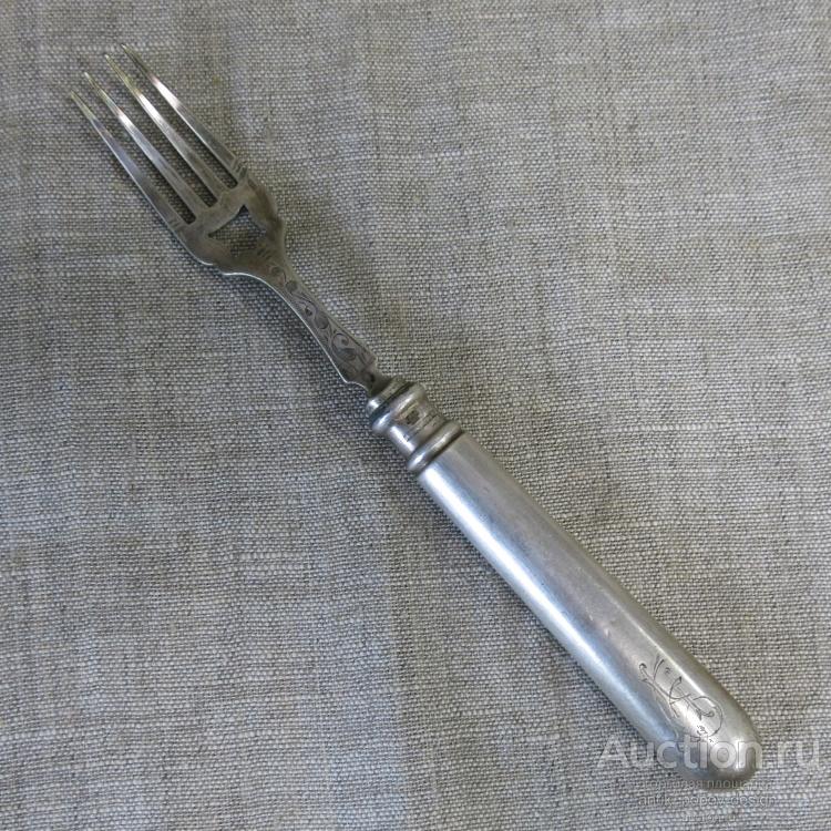 Вилка столовая посеребренная, CHRISTOFLE, Франция, конец XIX - начало XX вв.