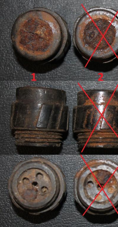 Нижняя часть ружейной гранаты. Германия.