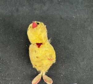 Елочная игрушка ватная Цыпленок, 1930-1940 гг. СССР