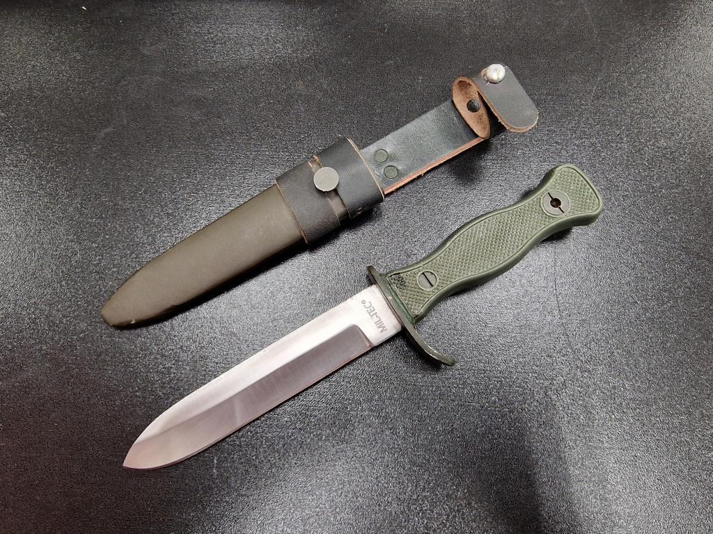 УСТАВНОЙ НОЖ БУНДЕСВЕРА Kampfmesser M68 BW ОФИЦИАЛЬНАЯ НЕМЕЦКАЯ РЕПЛИКА ФИРМЫ MILTEC