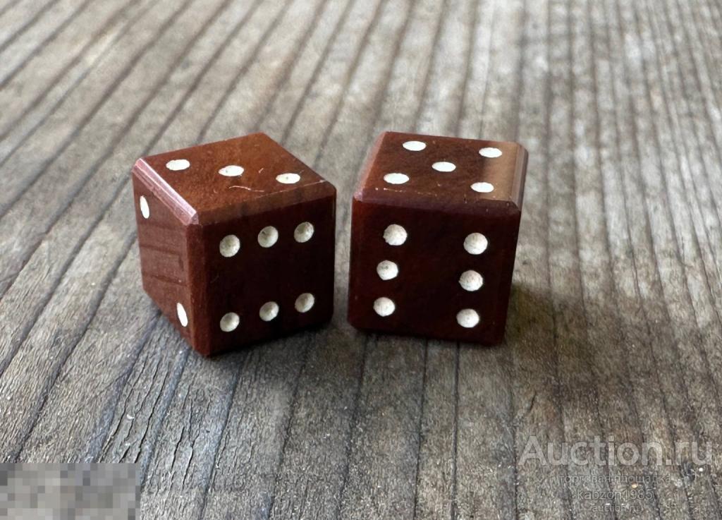 Игральные кубики, зары ручной работы. Лот#267