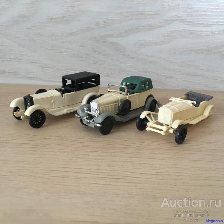 Модель автомобиля СССР Mersedes benz 1928, hispano suiza 1934, Isotta Fraschini (toy-1009)