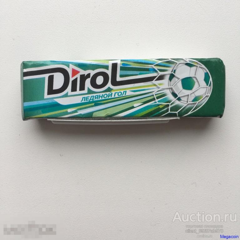 Жевательная резинка Dirol ледяной гол 2019 (gumbox-180)