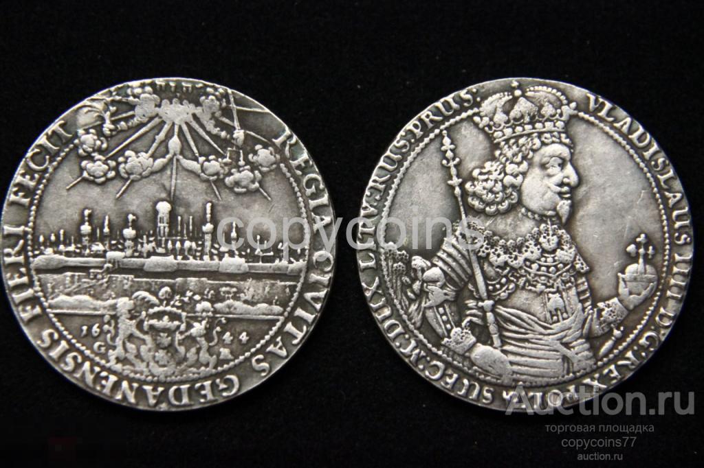 Талер 1644 года Польша Владислав 4