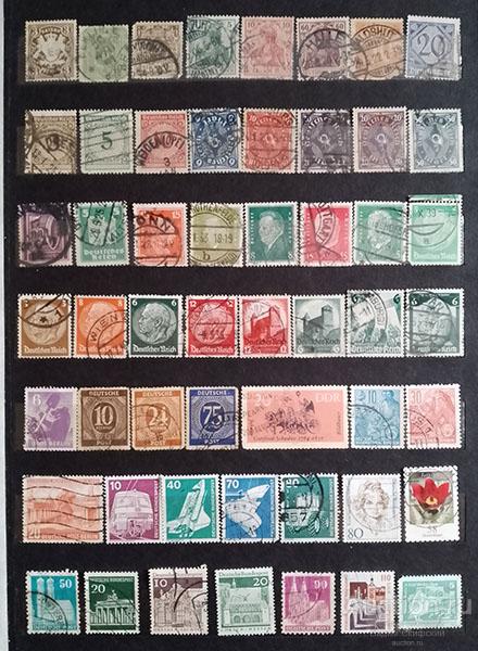 Германия почтовые марки 53 шт.