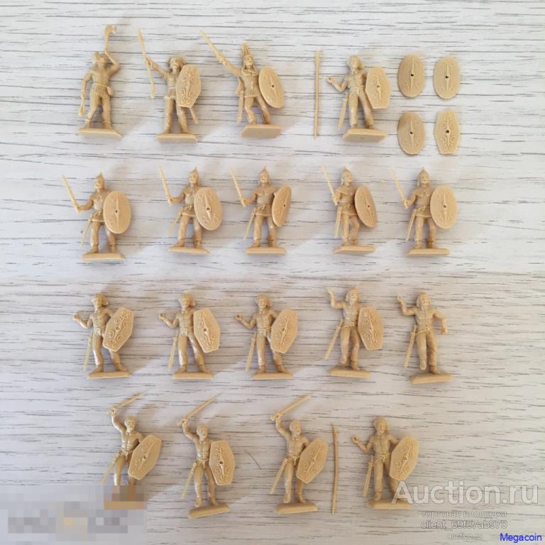 Игрушка солдатик пластмассовые, 18 шт. цена за все. высота 2 см. (toy-1168)