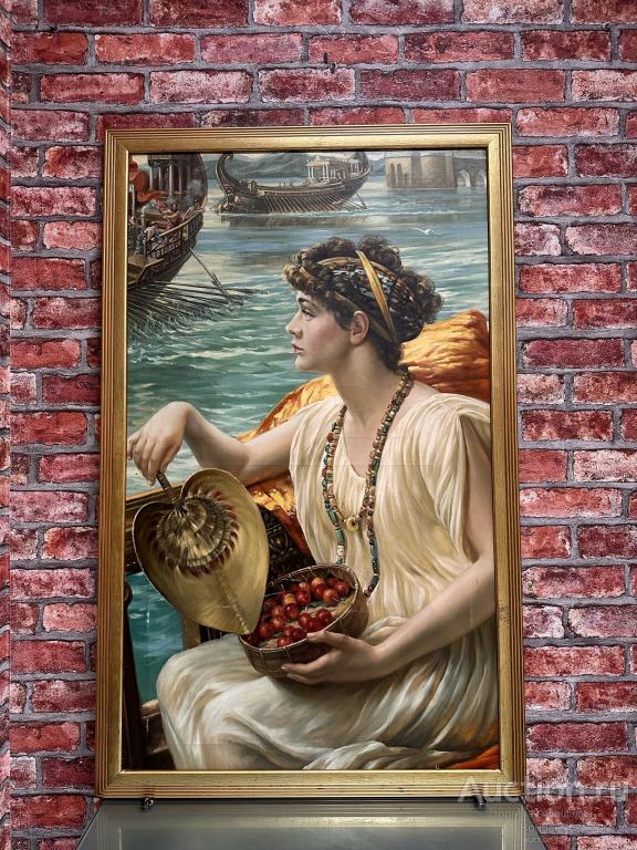 Картина "Римская регата​". Холст, масло, лак. Федотов В. 1997 год