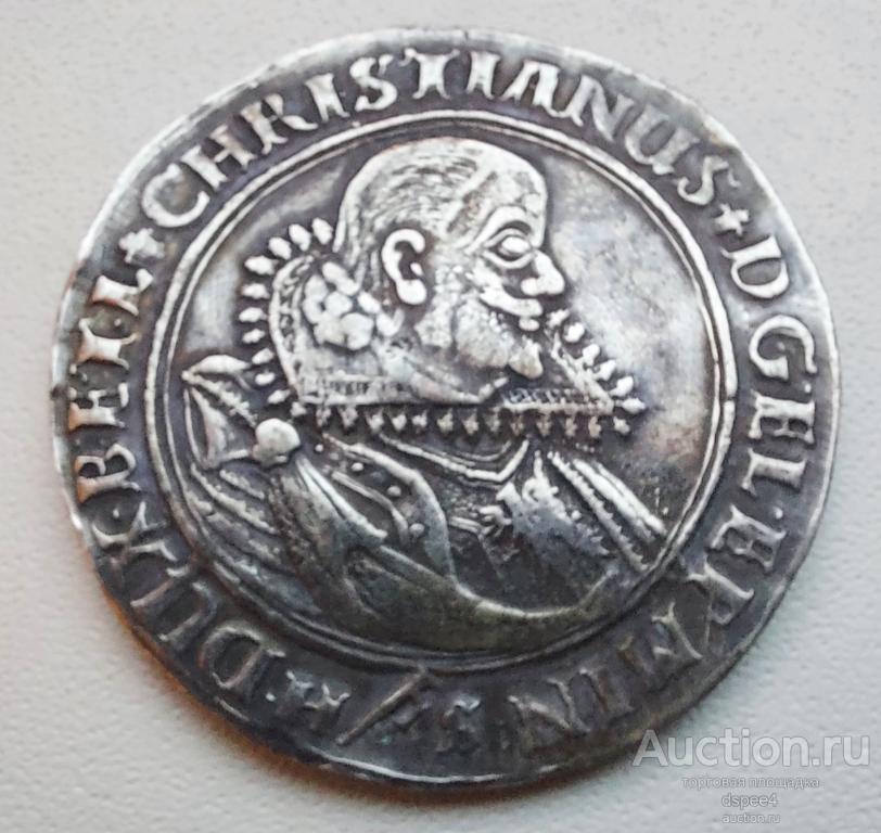 Брауншвейг-Люнебург Целле талер 1624 Кристиан , отличный