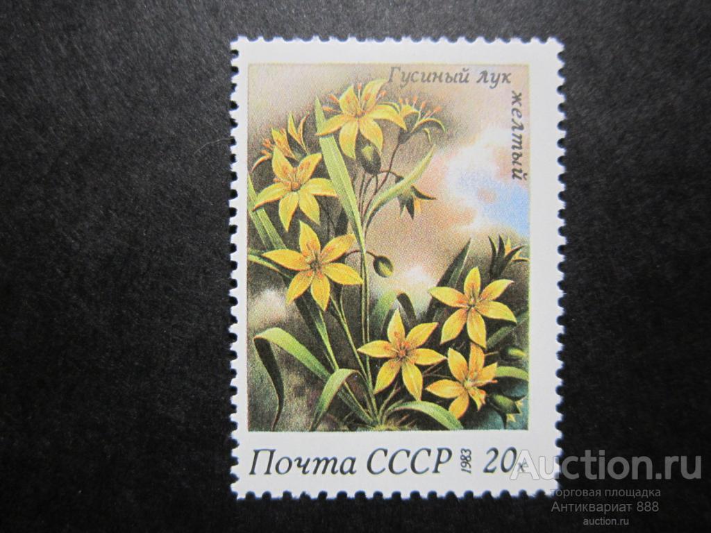 СССР 1983 Цветы Флора MNH Лот № (А-17)