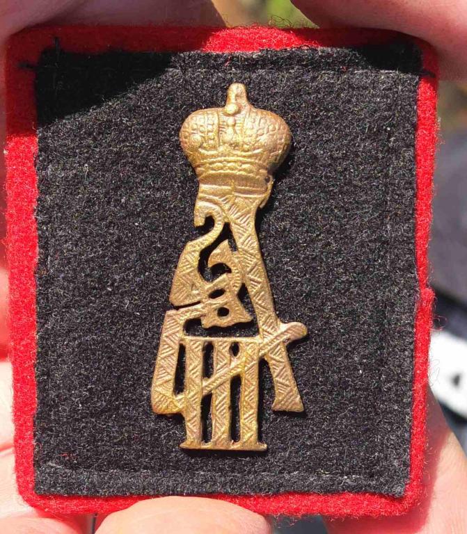 царский драгунский вензель с аксельбанта драгуна, Александр 3, Императорская Россия