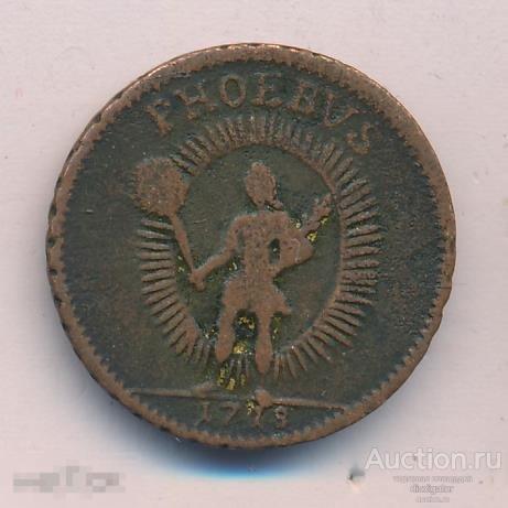 Швеция 1 далер 1718  Аполлон