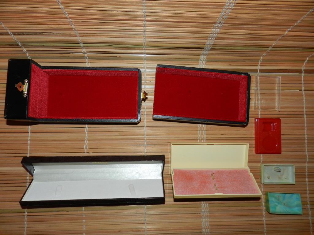 ФУТЛЯРЫ ДЕКОРАТИВНЫЕ 5 шт. (Для Ювелирных, Письменных Приборов и др.)