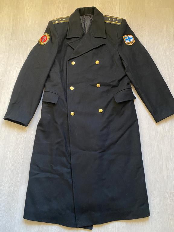 Пальто суконное для офицеров в ВМС Украины. Новое.