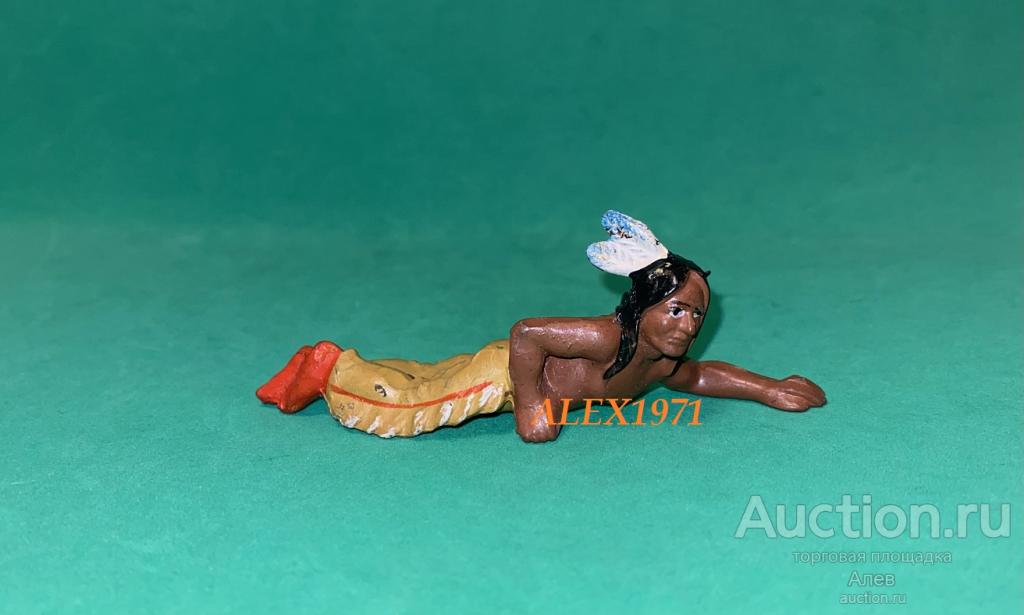 № 006 ПАУХАТАН, ИНДЕЕЦ ГДР, КОВБОИ, СОЛДАТИК, ГДР, ФИГУРКА, ВЕСТЕРН, ДИКИЙ ЗАПАД