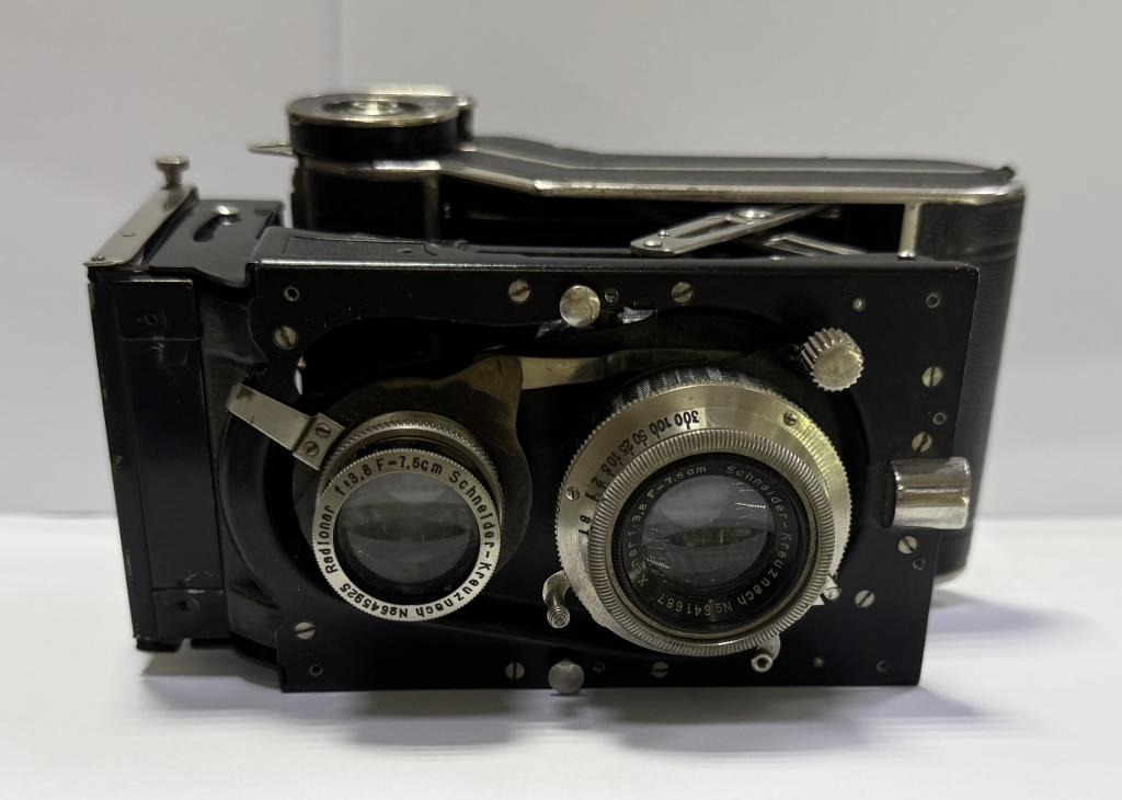 Редкий Фотоаппарат WELTA Schnelder Kreuznach 1 : 3,8 F - 7,5 Германия гармошка