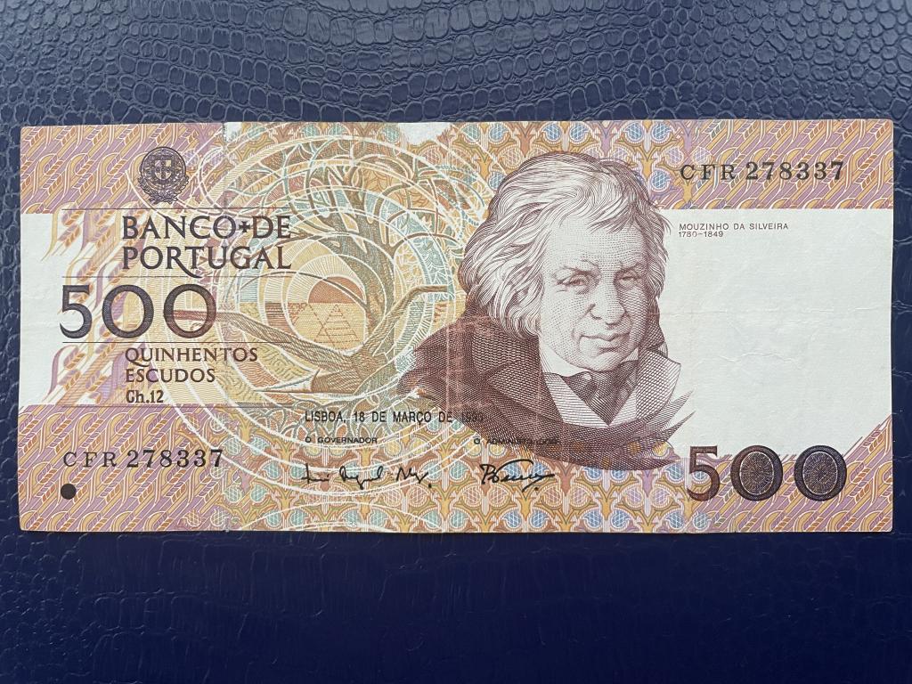 Португалия_500 эскудо 1993 г._из оборота