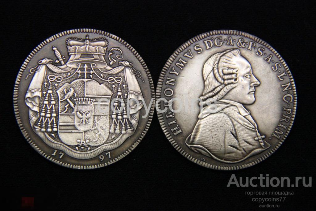 1 талер 1797 года Австрия Зальцбург 4856