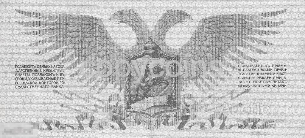 Б238 Денежный знак 25 рублей 1919 года Полевое казначейство Северо-западного фронта