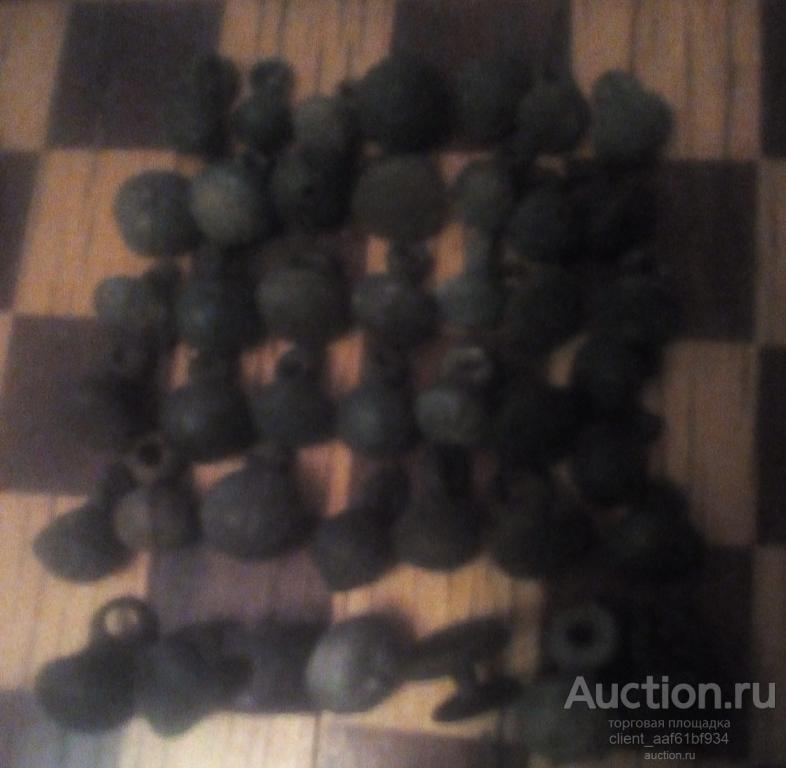 Лот булгарских пуговиц 11-13 век, 43 штуки